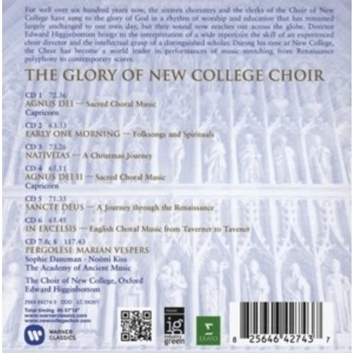 Erato Disques The Glory Of New College Choir