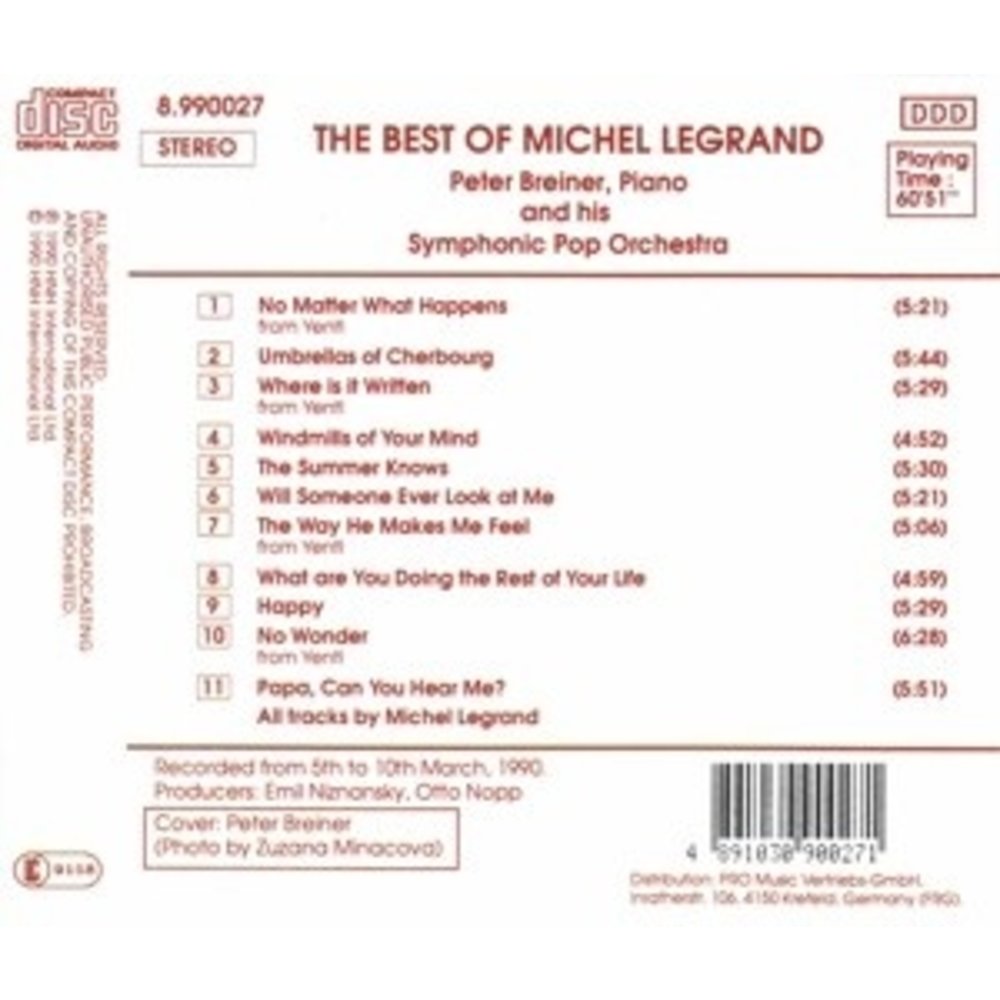 Naxos The Best Of Michel Legrand
