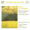 Naxos D Albert: Piano Concertos 1&2 Naxos D Albert: Piano Concertos 1&2