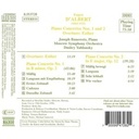 Naxos D Albert: Piano Concertos 1&2 Naxos D Albert: Piano Concertos 1&2