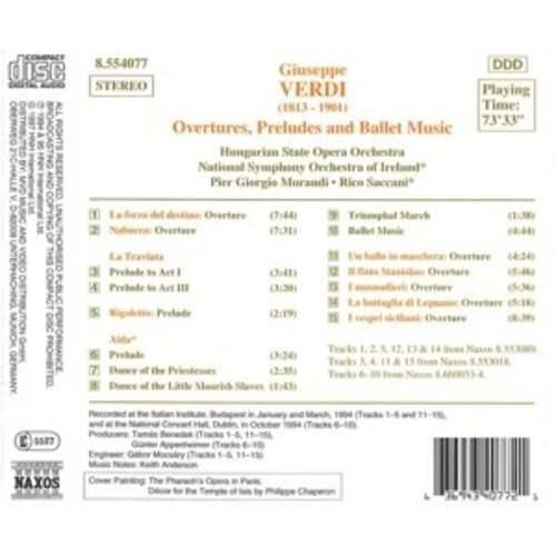 Naxos Verdi: Overtures/Preludes Etc.