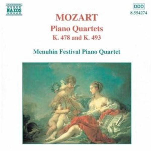Naxos Mozart: Piano Quar.k.478&K.493