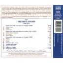Naxos Mendelssohn:com.works For Viol