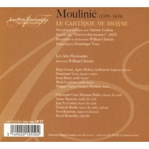 Harmonia Mundi Cantique De Moyse
