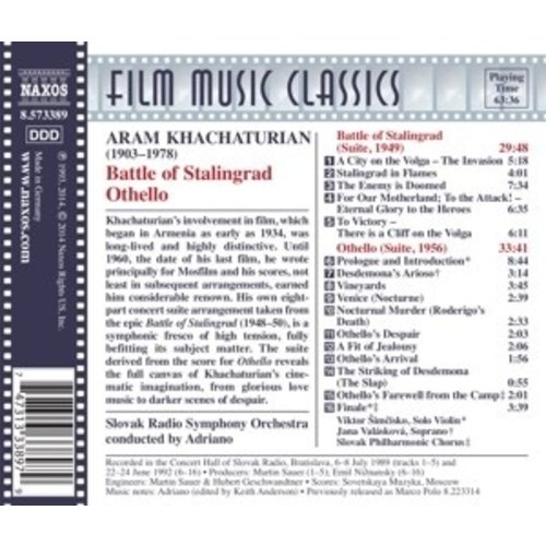 Naxos The Battle Of Stalingrad (Suite) ; Othello (Suite)