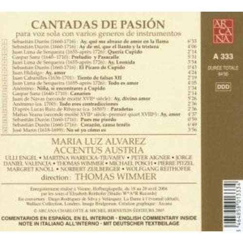 Cantadas De Pasion