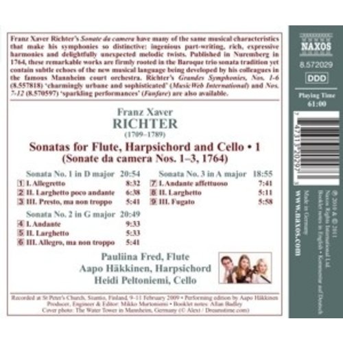 Naxos Richter: Sonatas For Flute 1