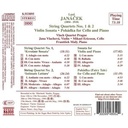 Naxos Janacek:string Quartets.violin