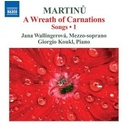 Naxos Martinu: Songs Vol.1