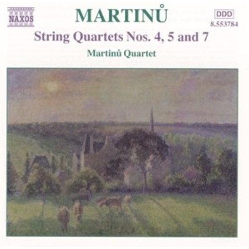 Naxos Martinu: String Quartets Vol.3