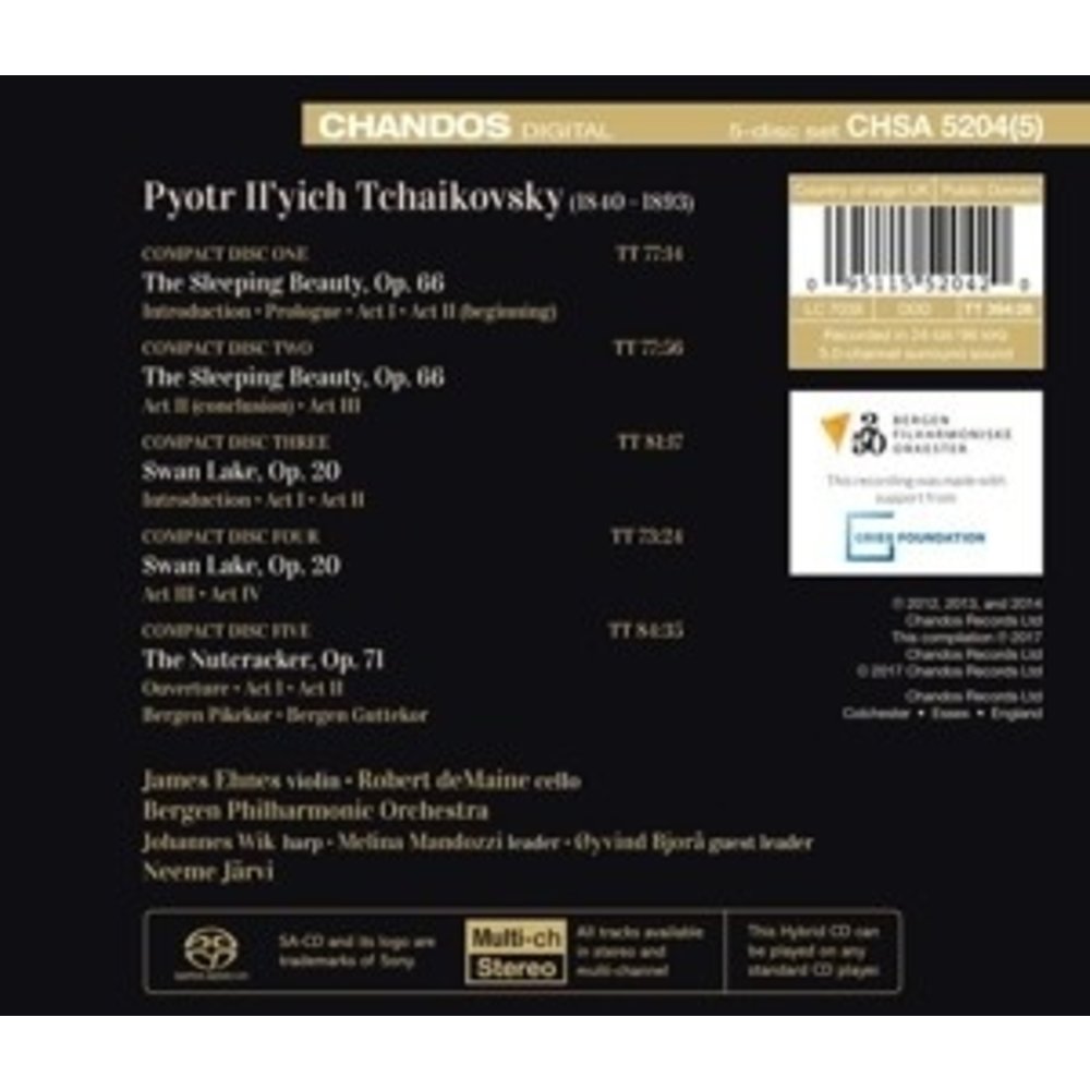 CHANDOS The Complete Ballets