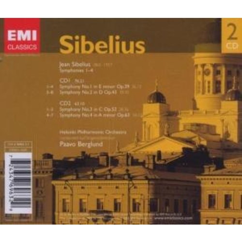 Erato/Warner Classics Sibelius: Symphony Nos 1-4