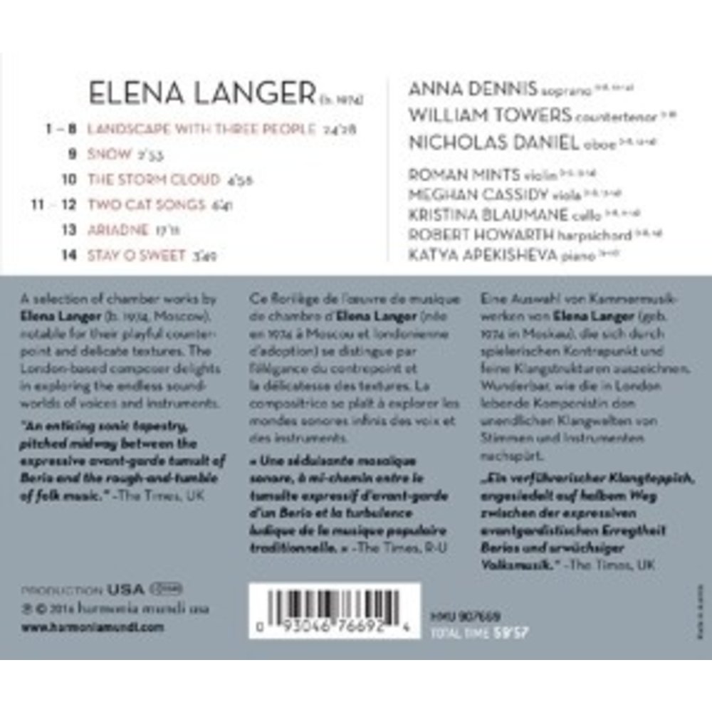 Harmonia Mundi Landscape With Three People