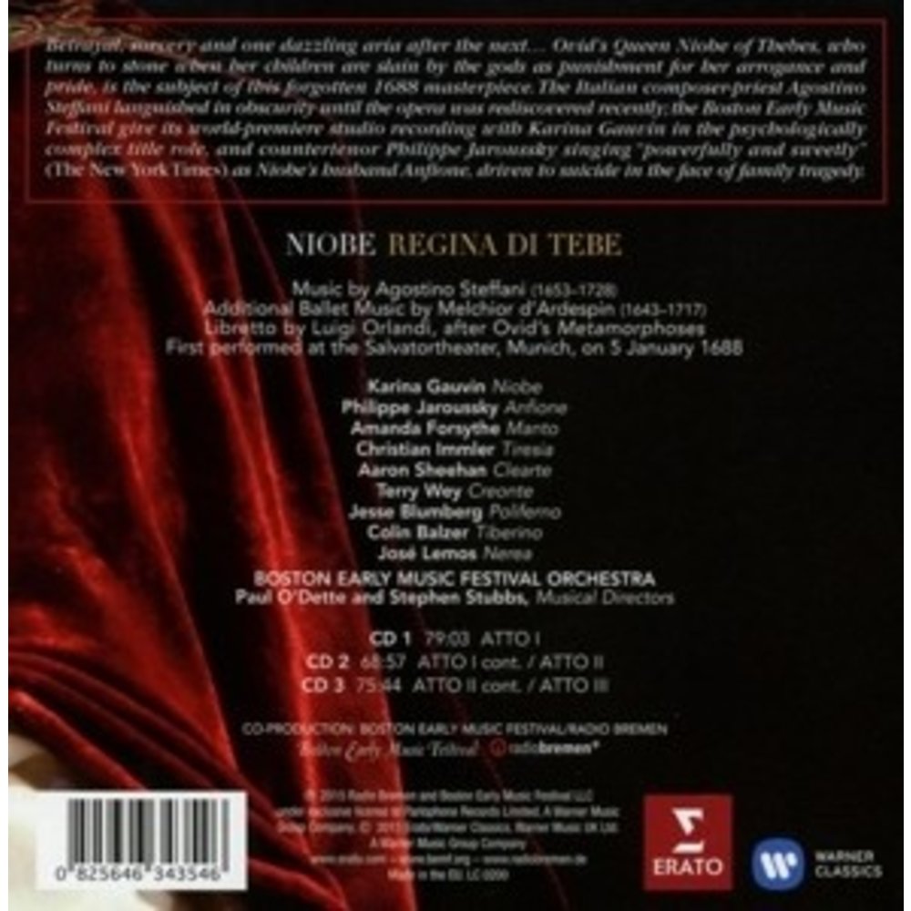 Erato/Warner Classics Niob