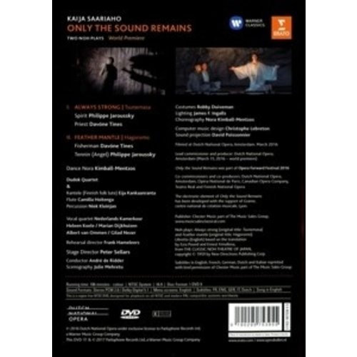 Erato/Warner Classics Only The Sound Remains