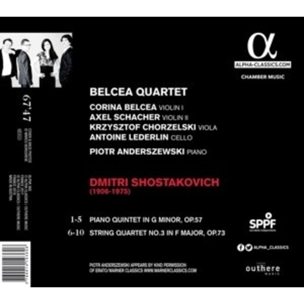 ALPHA String Quartet N 3 - Piano Quintet