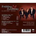 Brilliant Classics FRÃœHLING & ZEMLINSKY: Clarinet Trios