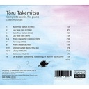 Piano Classics TAKEMITSU: Complete Works for Piano