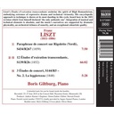 Naxos Liszt: Etudes D'execution Transcendante