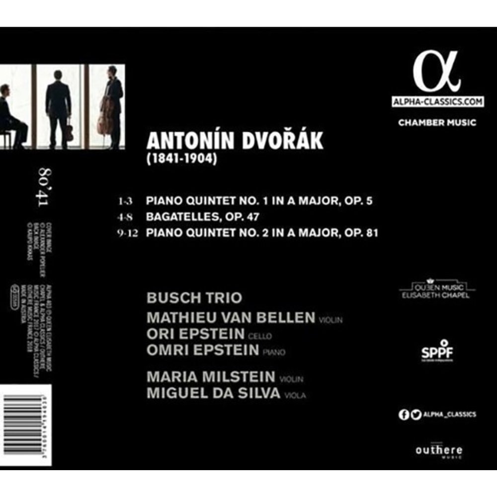 ALPHA Dvorak: Piano Quintets - Bagatelles