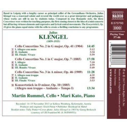 Naxos Complete Concertinos For Cello And