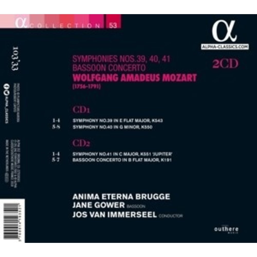 ALPHA Symphonies 39-41