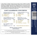 Naxos Lost Saxophone Concertos