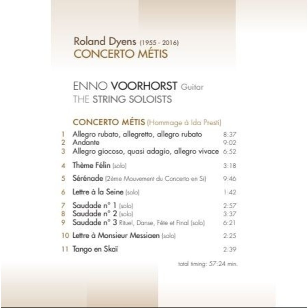 Dyens: Concerto Métis