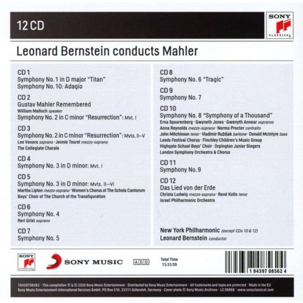 Sony Classical Conducts Mahler