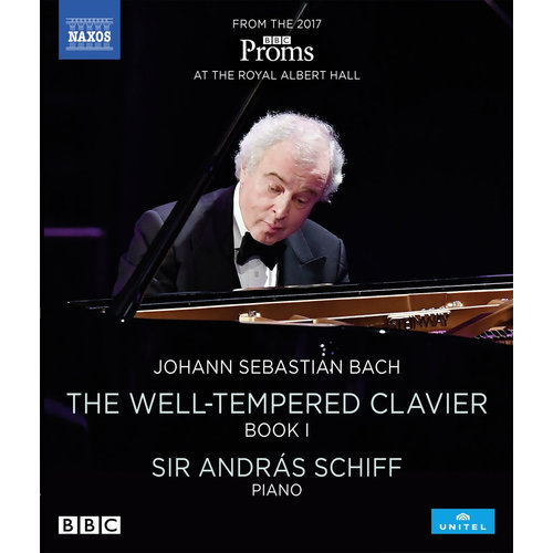 Naxos J.S. BACH: THE WELL-TEMPERED CLAVIER BOOK 1 (DVD-BLU-RAY)