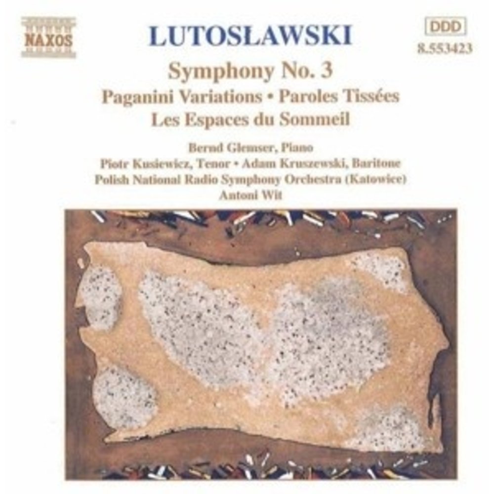 Naxos Lutoslawski: Orch.works Vol.3