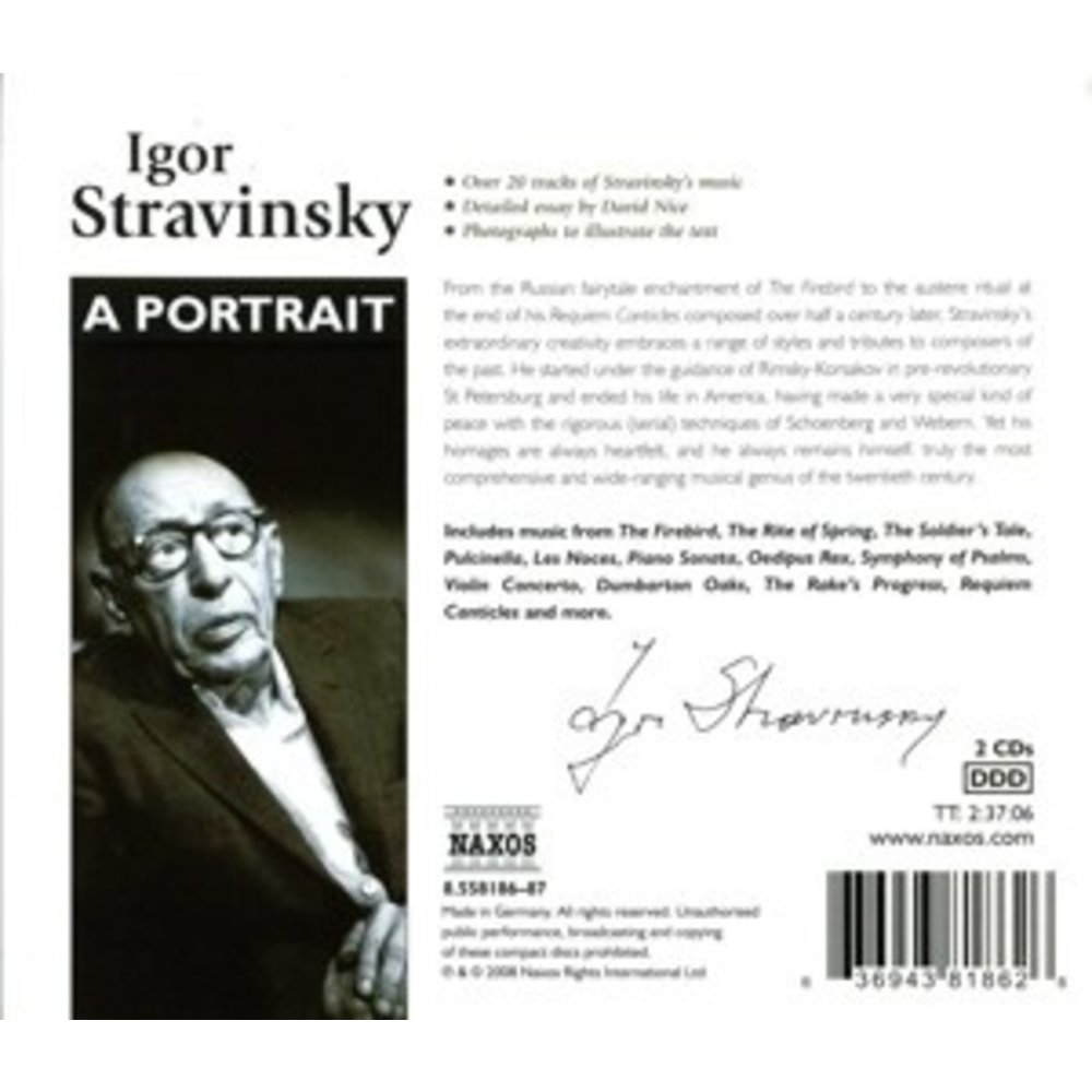 Naxos Stravinsky: A Portrait