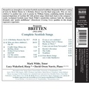 Naxos Britten: Compl.scottish Songs