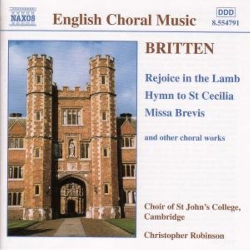 Naxos Britten: Rejoice In The Lamb