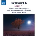 Naxos Korngold: Songs 1