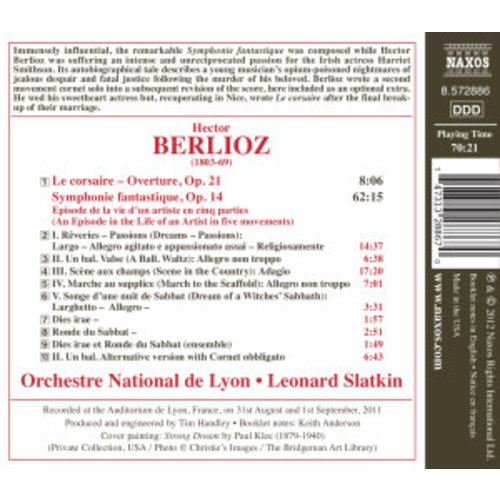 Naxos Berlioz: Symph.fantastique