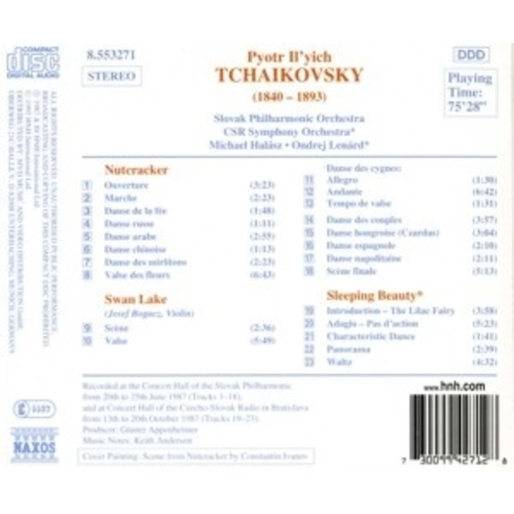 Naxos Tchaikovsky: Nutcracker Etc.