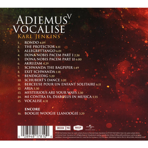 DECCA Adiemus V - Vocalise