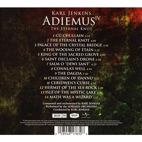 DECCA Adiemus Iv - The Eternal Knot
