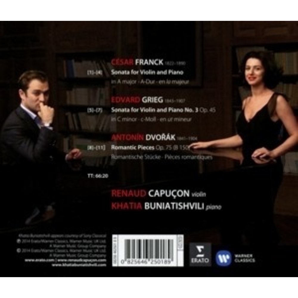 Erato/Warner Classics Violin Sonatas