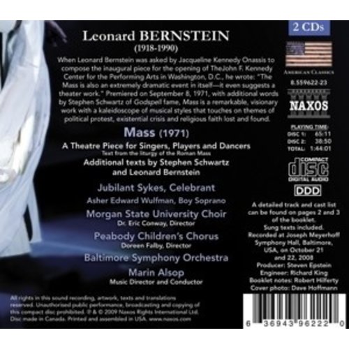 Naxos Bernstein: Mass