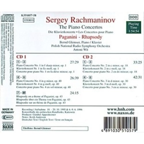 Naxos Rachmaninov: The Piano Concert