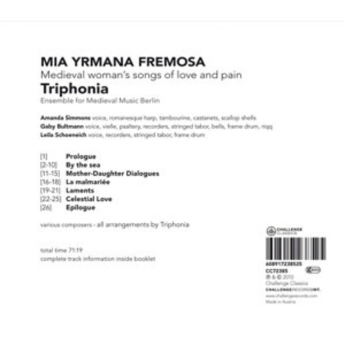 Mia Yrmana Fremosa -  Medieval Woman's Songs Of Lo