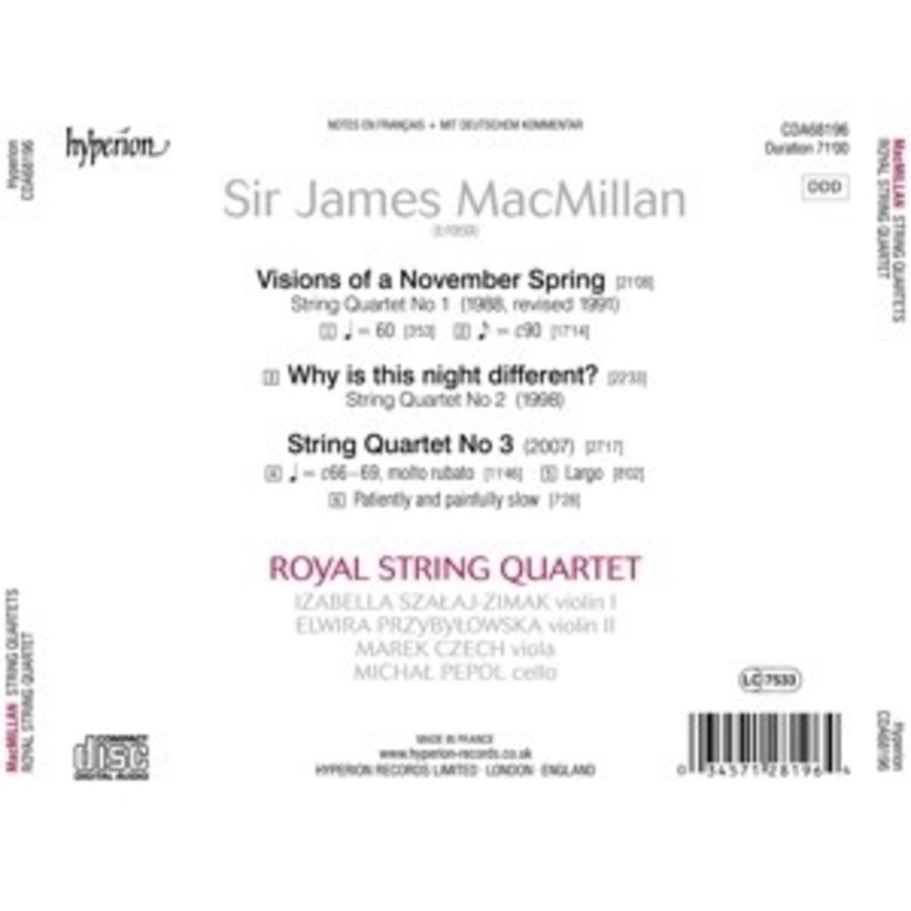 Hyperion String Quartets