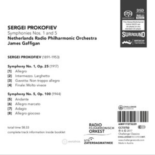 Symphonies Nos. 1 And 5