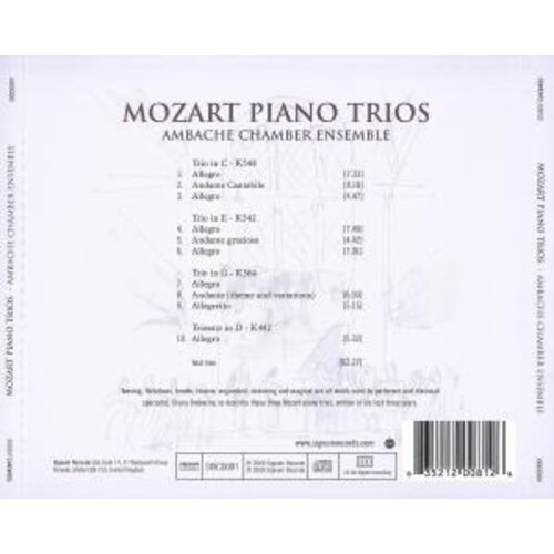 Piano Trios K548, K542, K564, K442