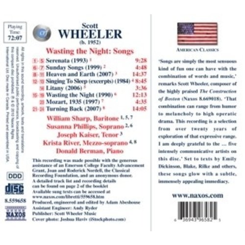 Naxos Wheeler: Wasting The Night