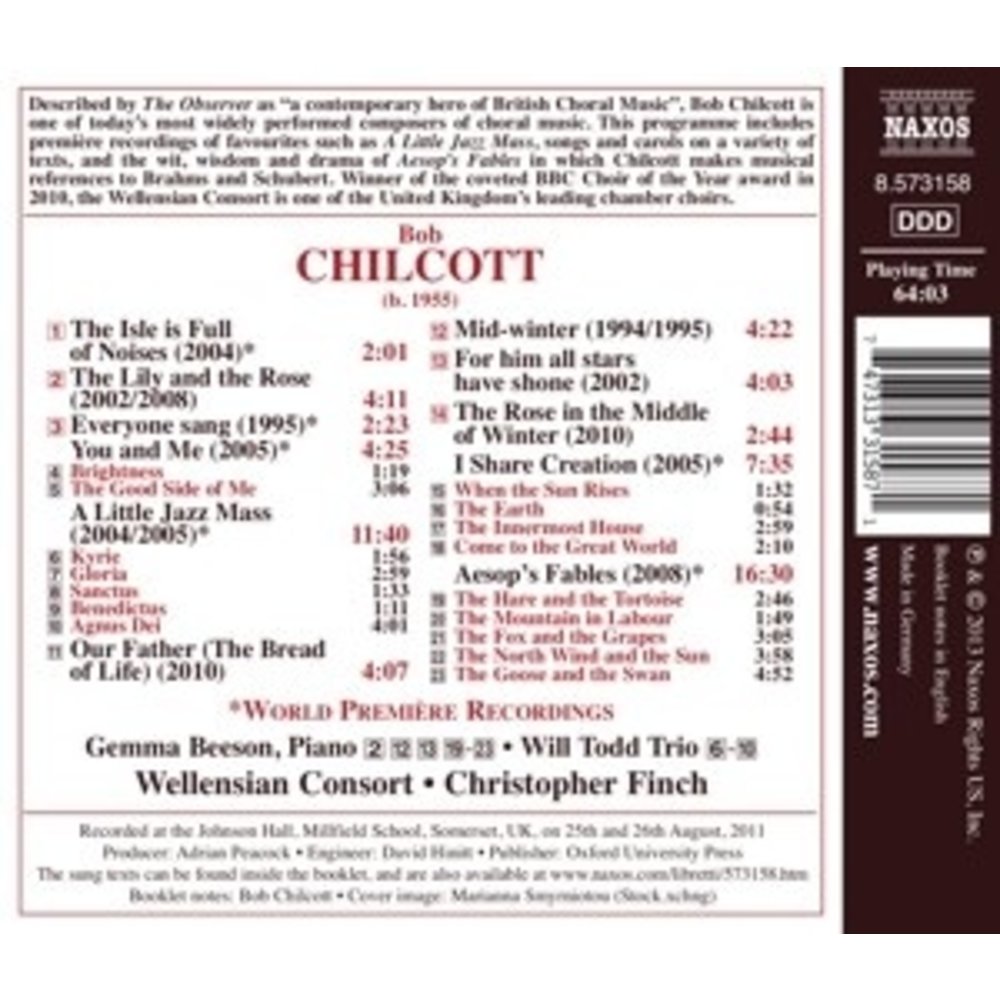 Naxos Chilcott: Everyone Sang