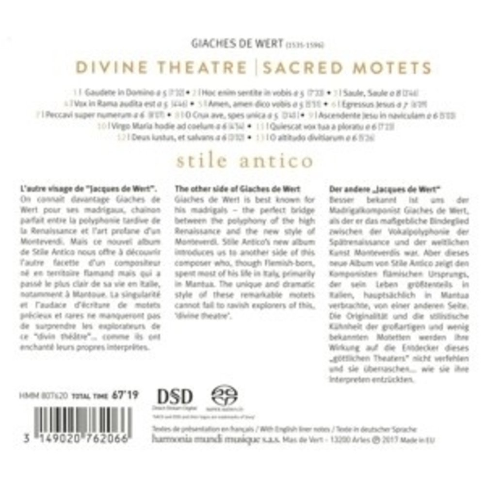 Harmonia Mundi Divine Theatre