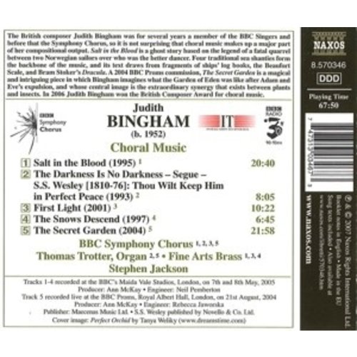 Naxos Bingham: Choral Works